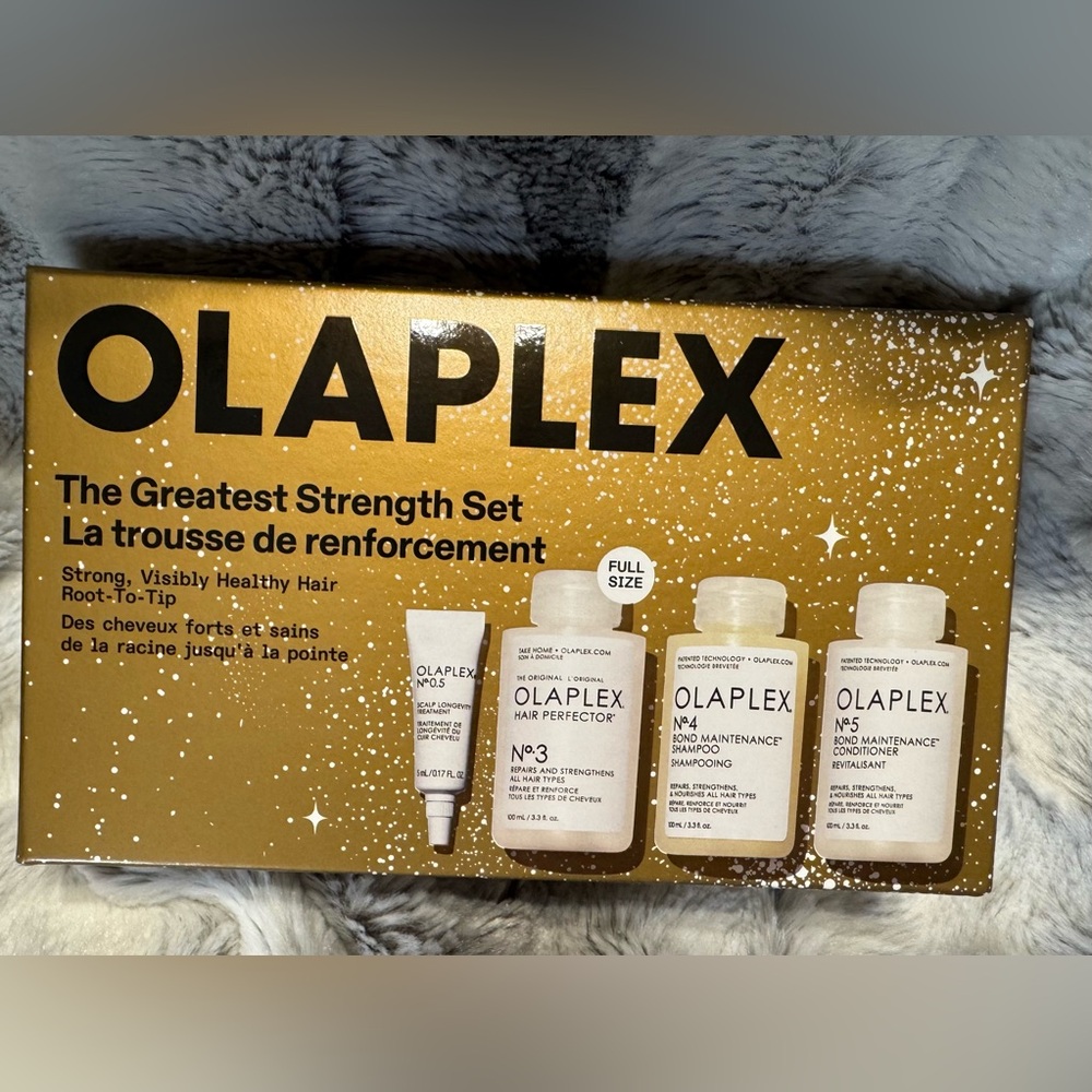 Olaplex - Greatest Strength Set-NIB-4 Products 
No. 3, 4, 5, Scalp Treatment